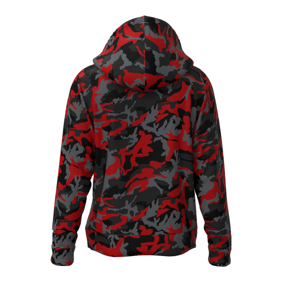 ATL Camo Red Black- Hoodie