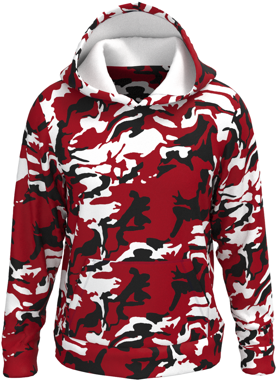 AZ Camo Red White - Hoodie