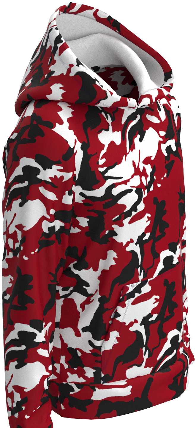 AZ Camo Red White - Hoodie