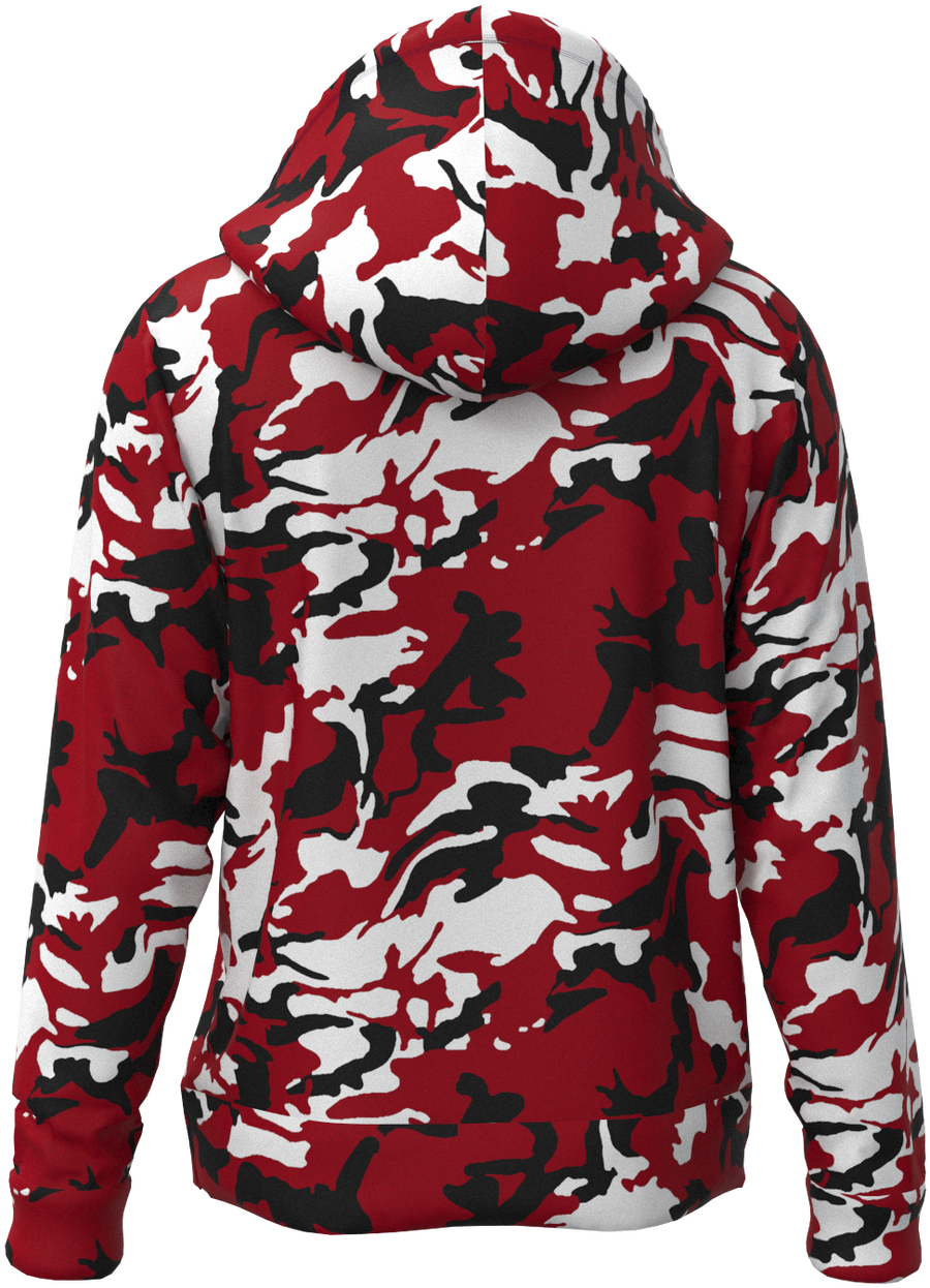 AZ Camo Red White - Hoodie