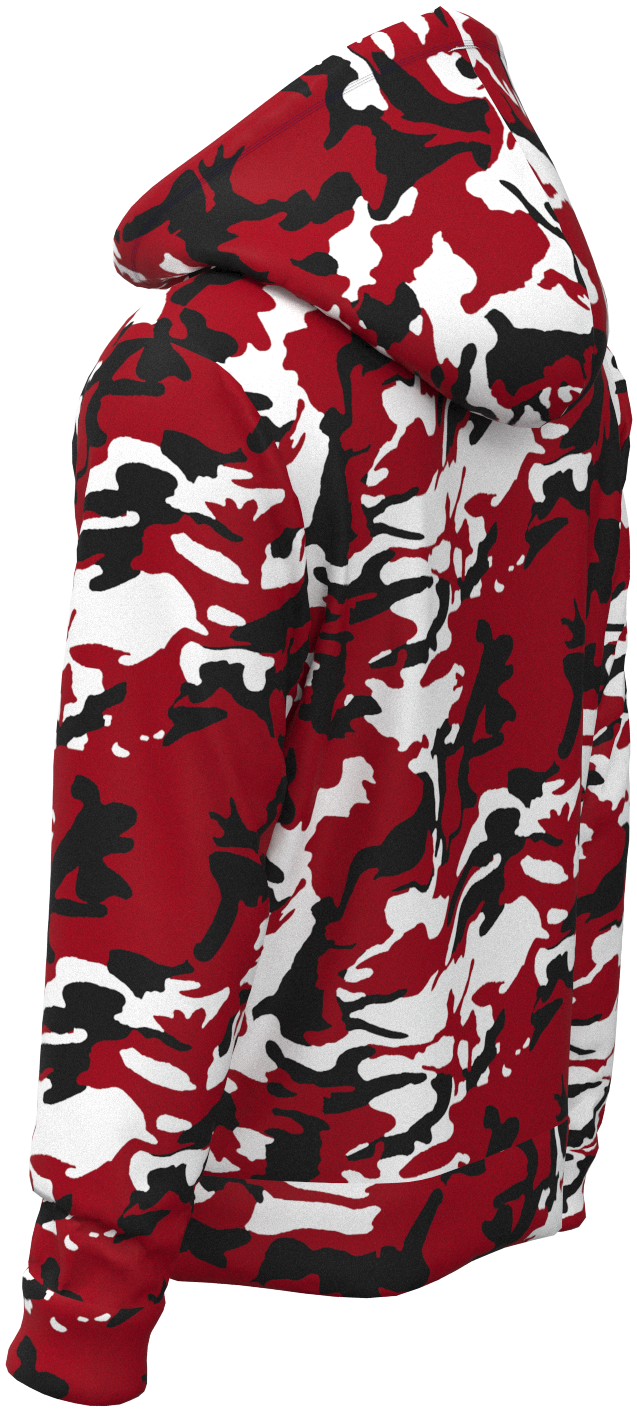 AZ Camo Red White - Hoodie