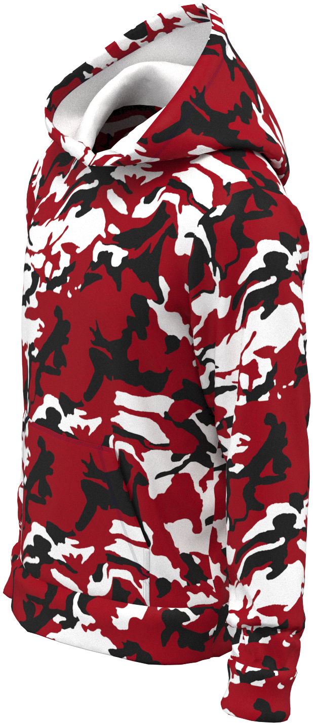 AZ Camo Red White - Hoodie