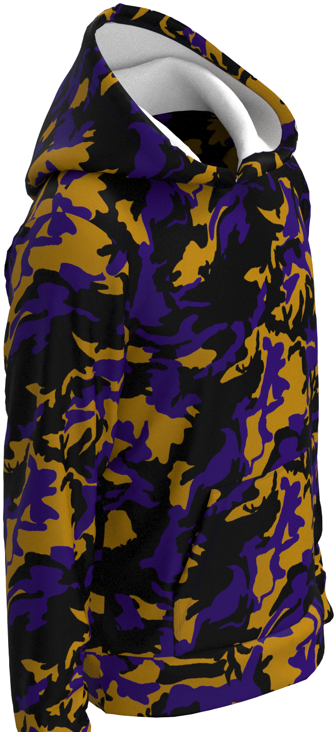 BLT Camo Purple Gold - Hoodie