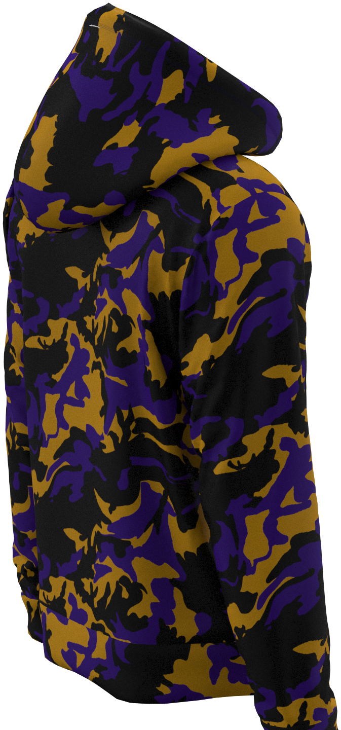 BLT Camo Purple Gold - Hoodie