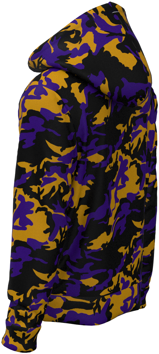 BLT Camo Purple Gold - Hoodie