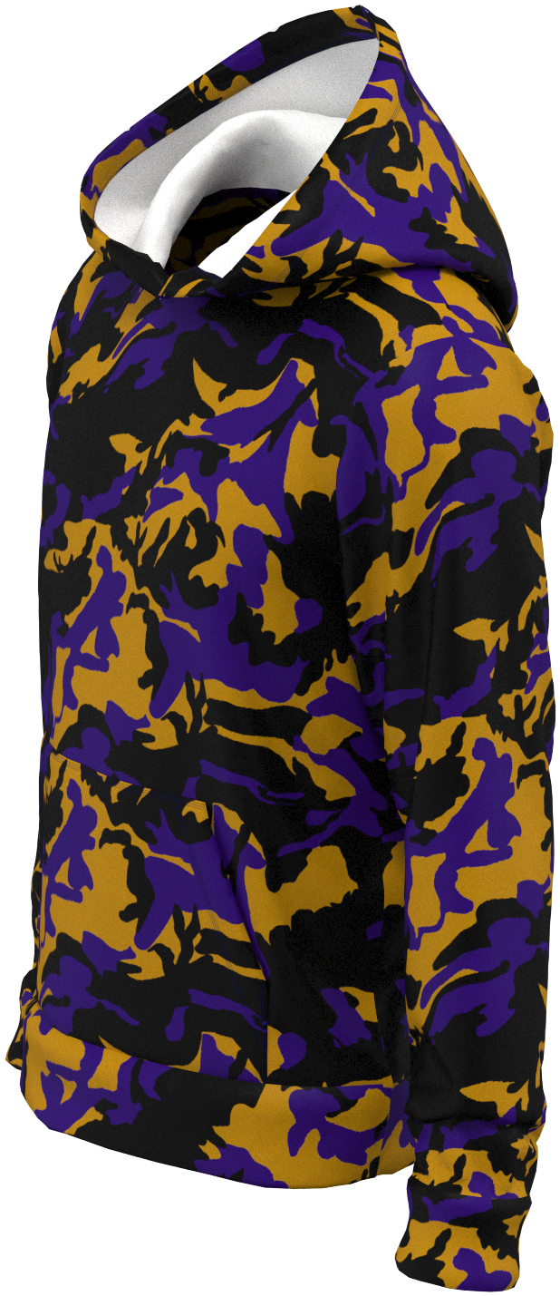 BLT Camo Purple Gold - Hoodie