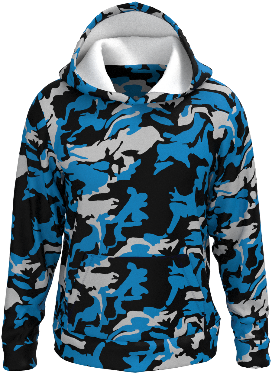 CAR Camo Teal Black - Hoodie