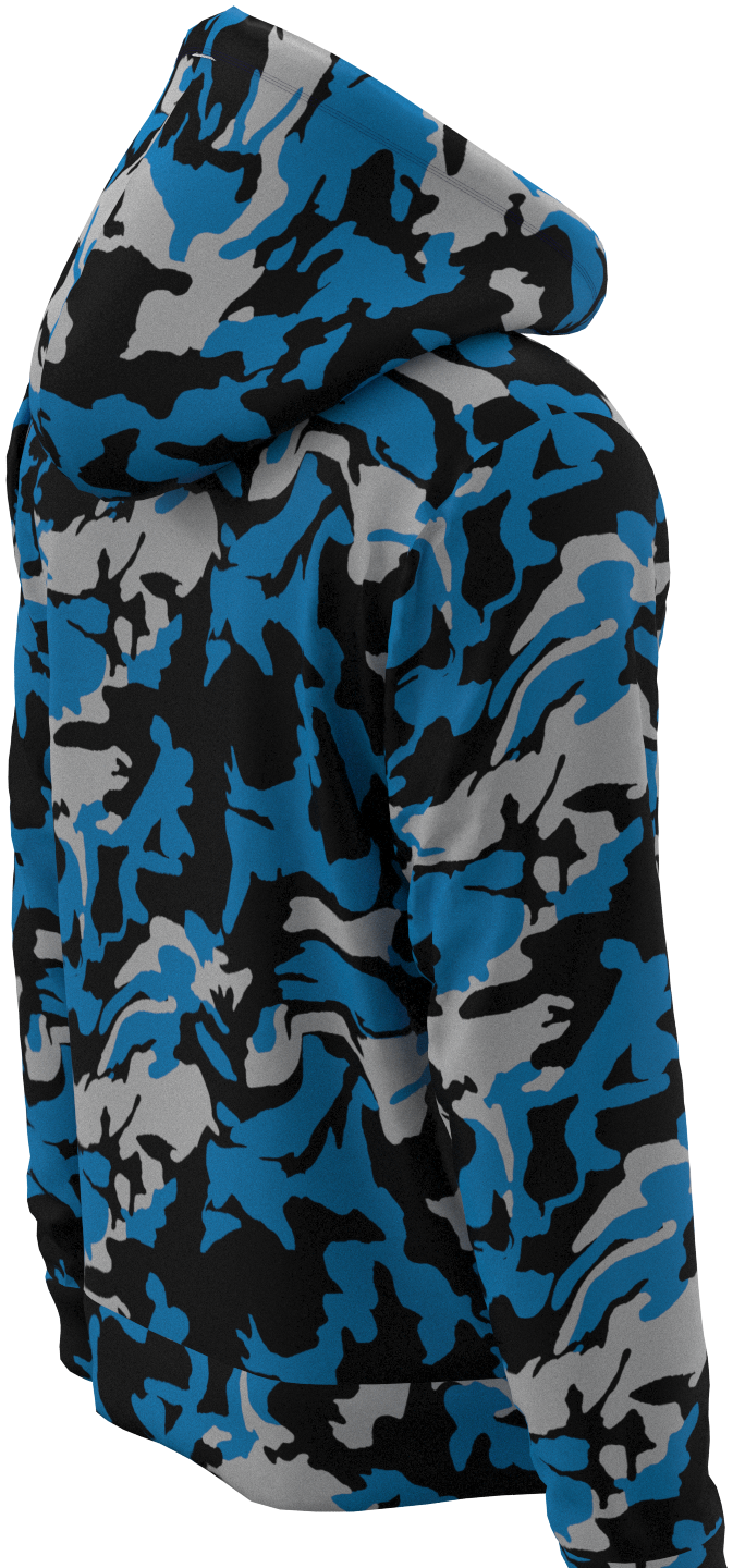 CAR Camo Teal Black - Hoodie