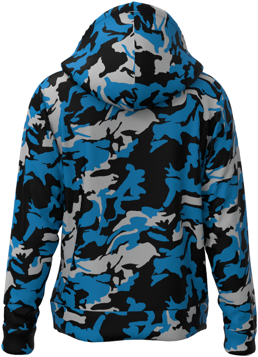 CAR Camo Teal Black - Hoodie