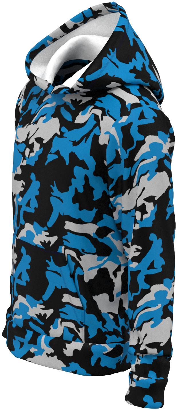 CAR Camo Teal Black - Hoodie