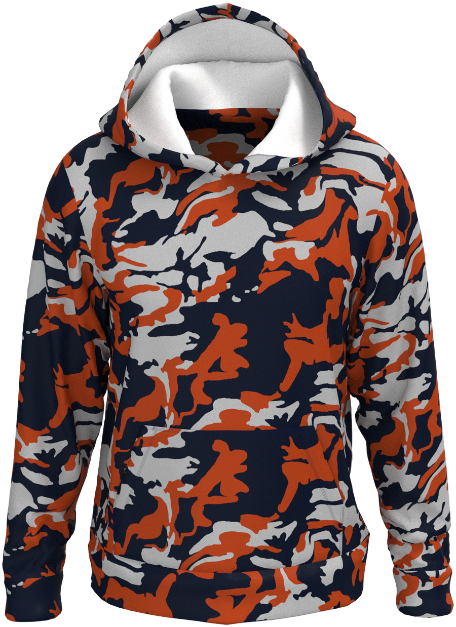 CHI Camo Orange Navy - Hoodie