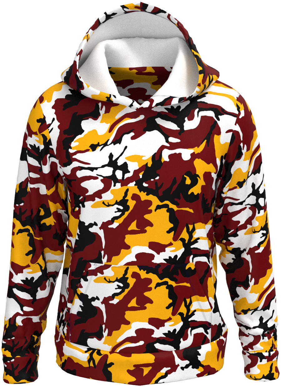 DC Camo Red Gold- Hoodie