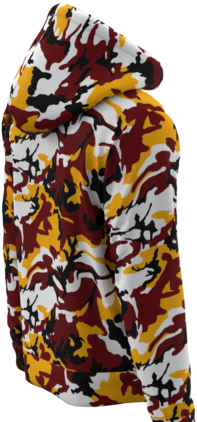 DC Camo Red Gold- Hoodie