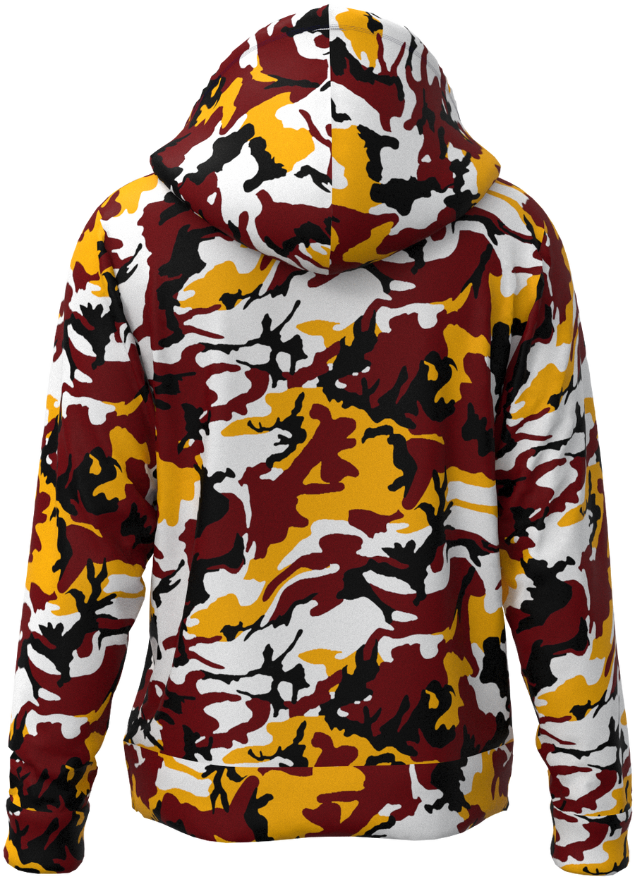 DC Camo Red Gold- Hoodie