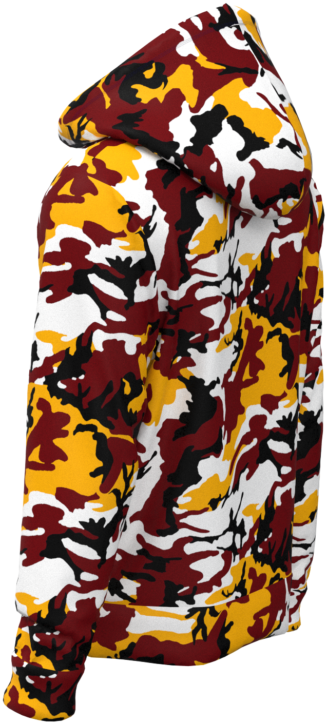 DC Camo Red Gold- Hoodie