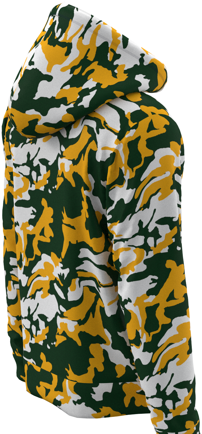 GB Camo Green Yellow - Hoodie