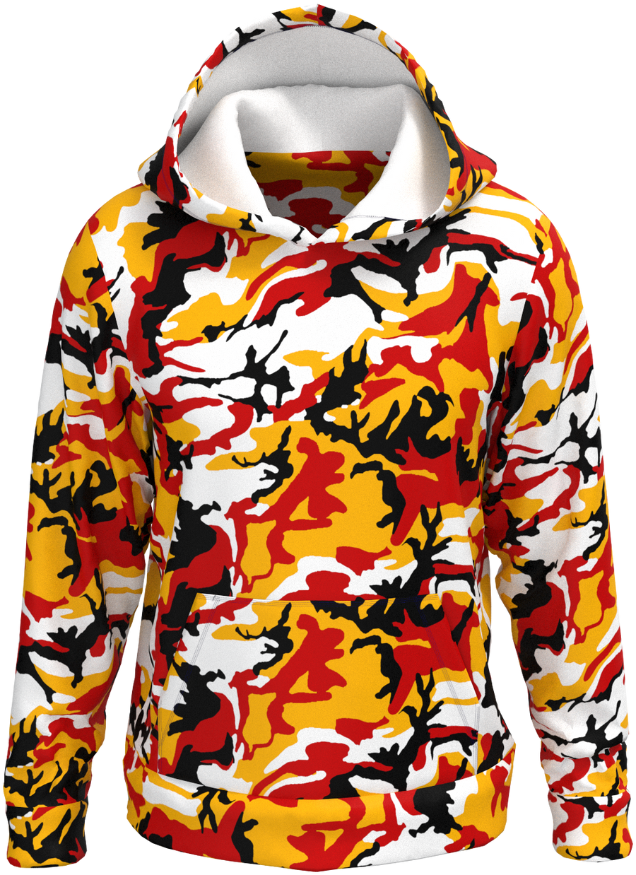 KC Camo Red Gold - Hoodie