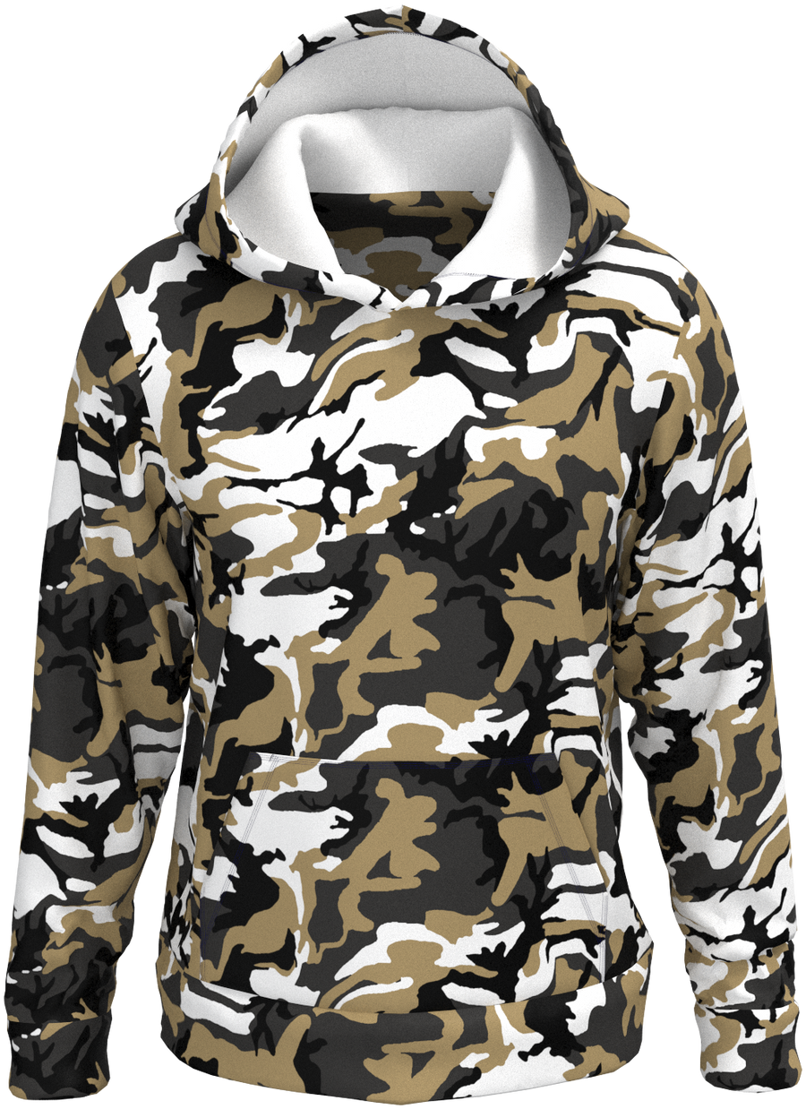 NO Camo Gold White - Hoodie