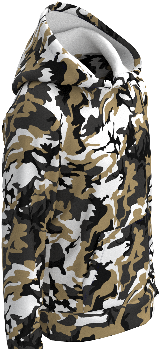 NO Camo Gold White - Hoodie