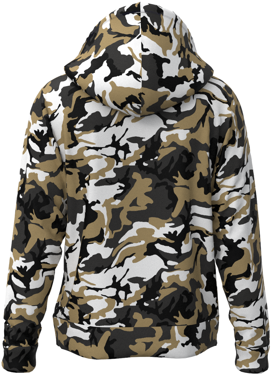 NO Camo Gold White - Hoodie