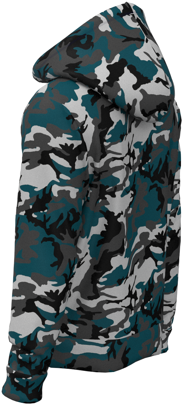 PHL Camo Green Black - Hoodie