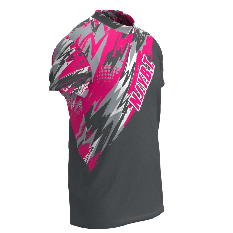 Crazy Zag Pink Performance T-Shirt NJYBT