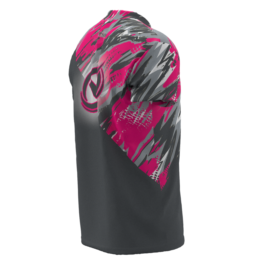 Crazy Zag Pink Performance T-Shirt NJYBT