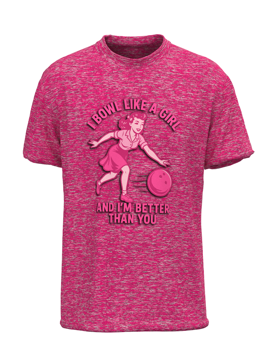 Girls Bowl Better Performance T-Shirt