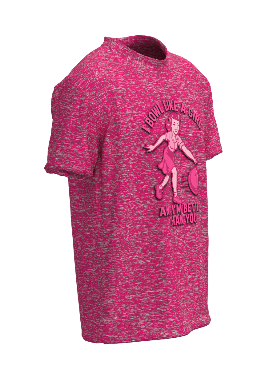 Girls Bowl Better Performance T-Shirt