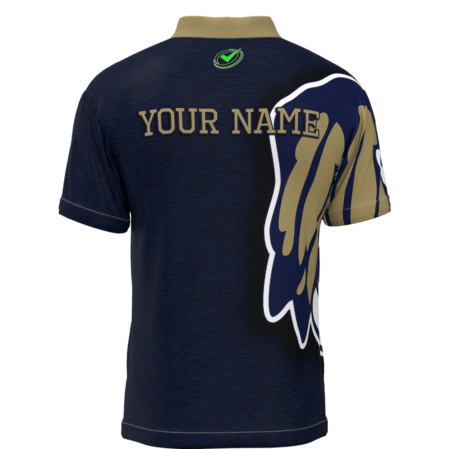 IHHS Mock Collar Zip - Bowling Jersey