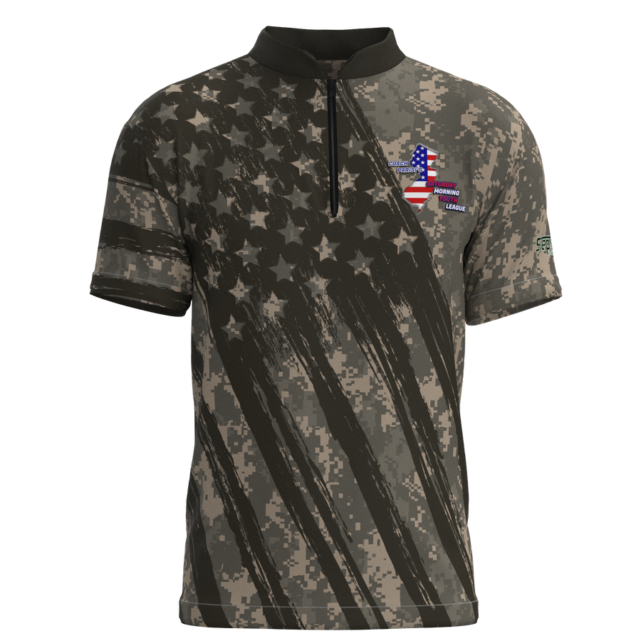 SMYL Coach's  Mock Collar Zip - Bowling Jersey