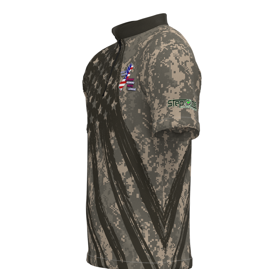 SMYL Coach's  Mock Collar Zip - Bowling Jersey