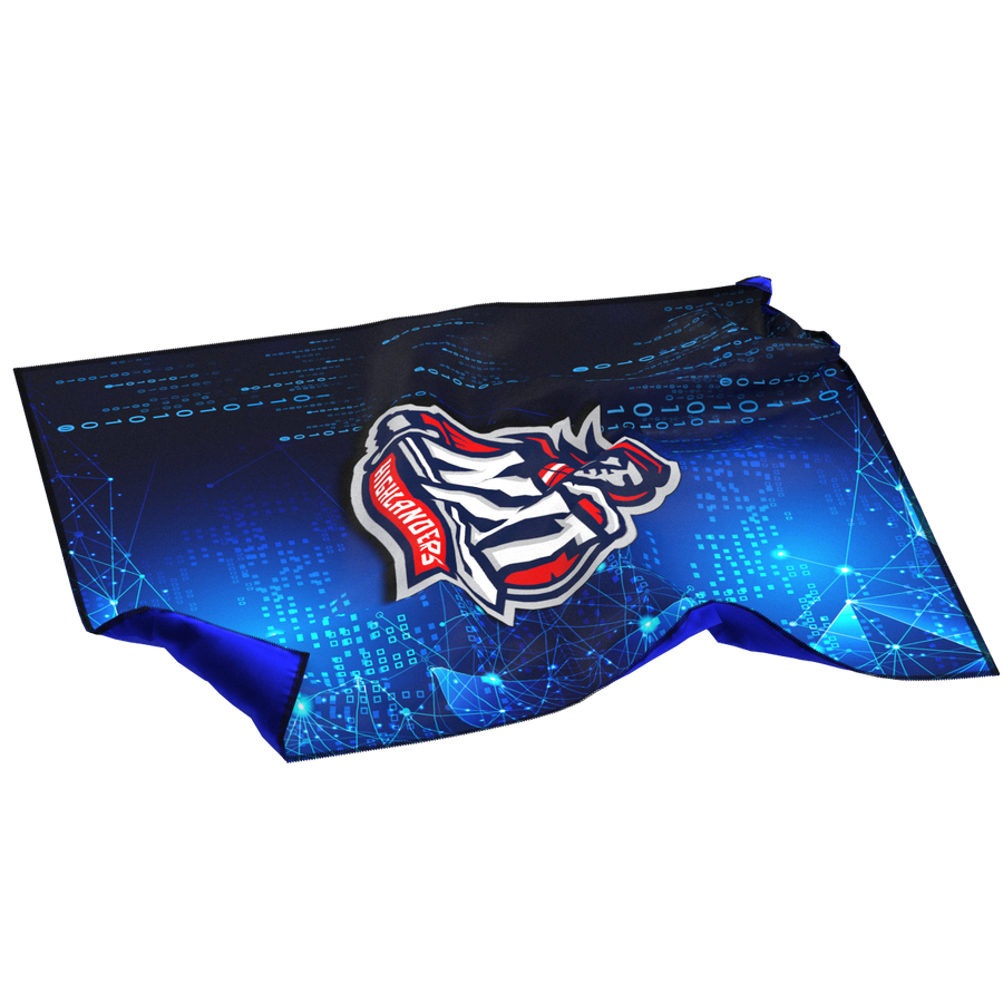 Rally Rag NJIT Blue 0s and 1s