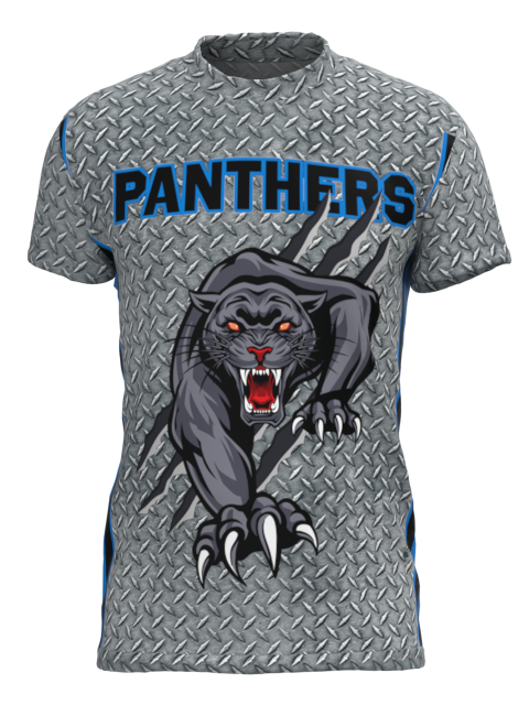 Short Sleeve T-Shirt/Jersey - Panthers 1 MOCK UP ONLY